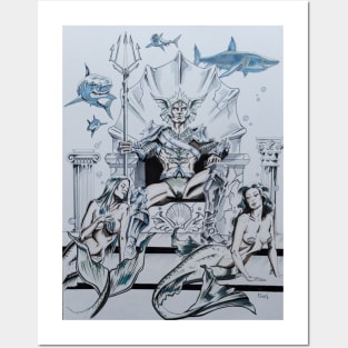 King of Atlantis Posters and Art